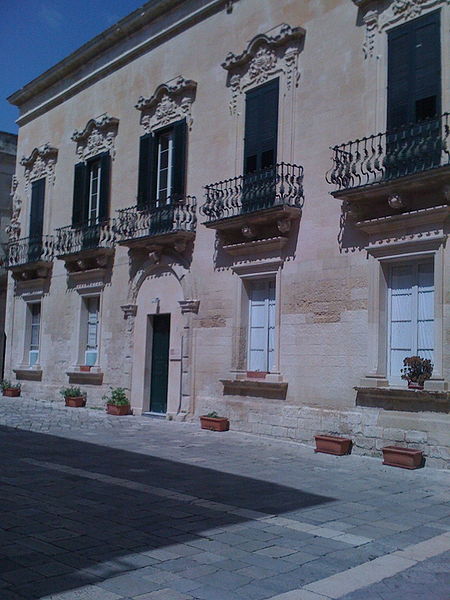 Lecce palazzo palmieri
